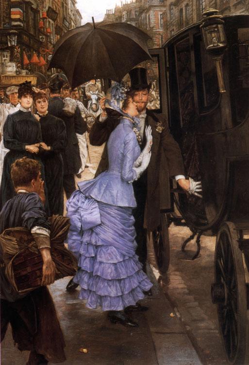 James Tissot La Demoiselle D'Honneur (The Bridesmaid) (nn01)